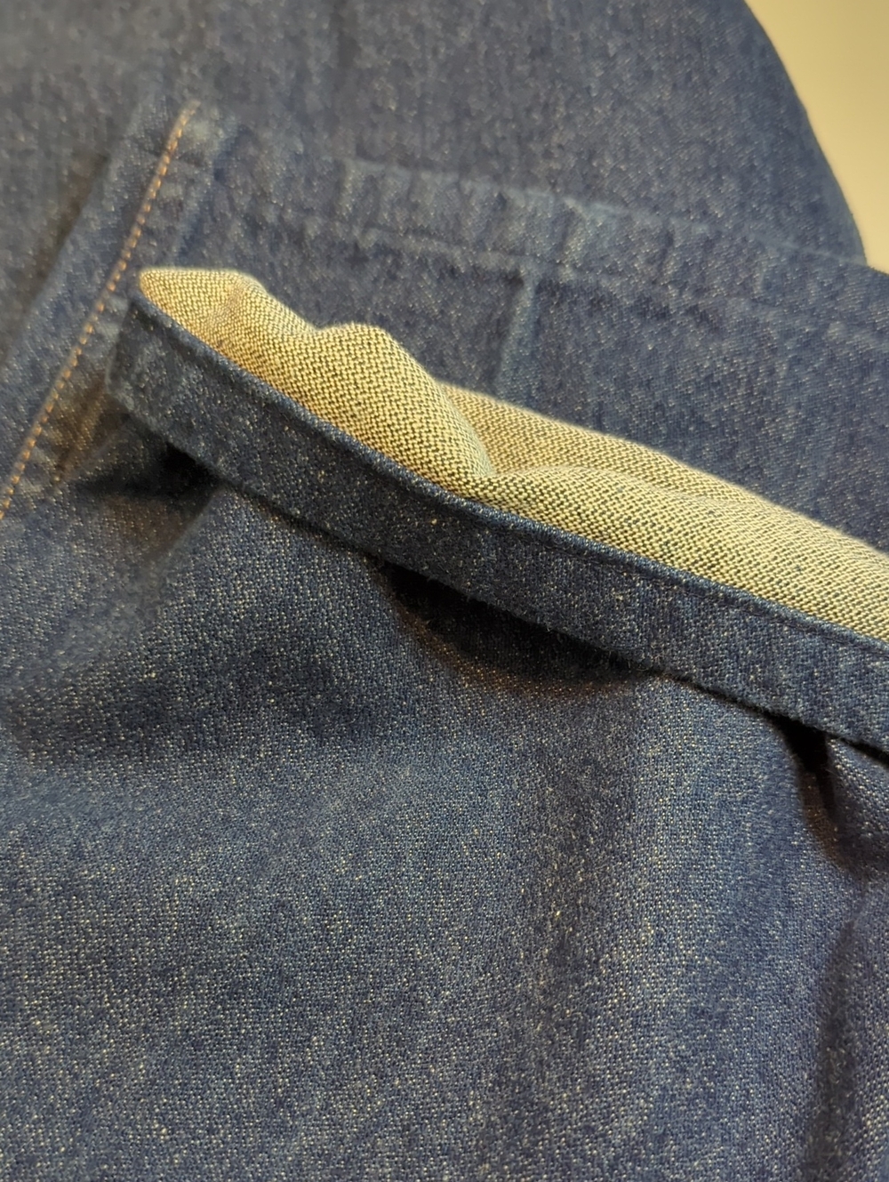 Vintage 1980s Wrangler Mens Cowboy Cut Jeans Waist Size 38 - Picture 6 of 8